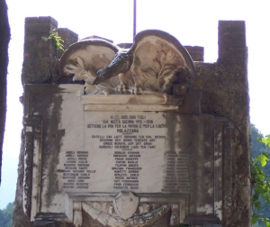 Gravestone to the Fallen of Molazzana
