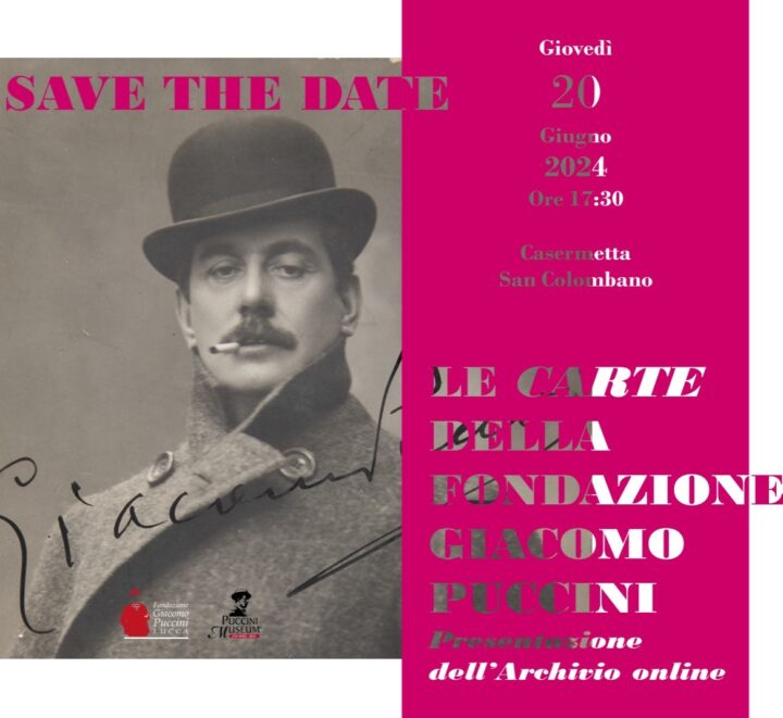 Le carte della Fondazione Giacomo Puccini / Fondazione Giacomo Puccini's documents