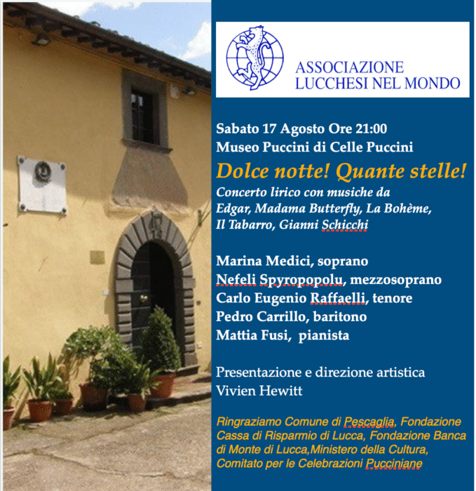 Dolce notte! Quante stelle!