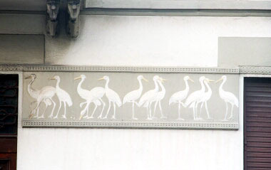 prospetto, particolare