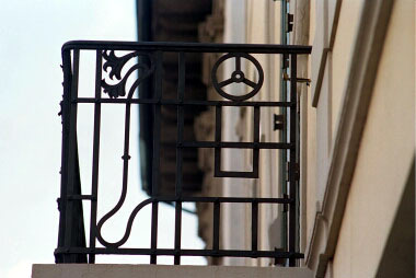 ringhiera in ferro battuto