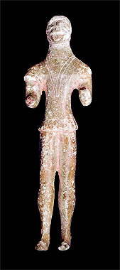 Ponte a Moriano, bronzetto di offerente (V sec. a.C.)