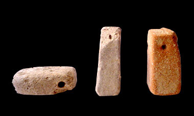 Pietrasanta, pesi da telaio