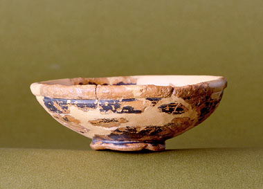 Pietrasanta, coppa a vernice nera