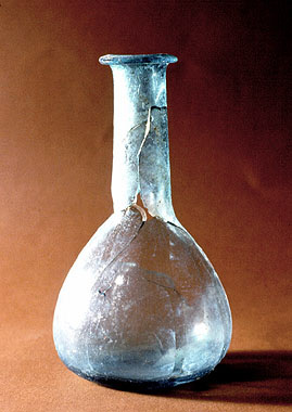 Pietrasanta, unguentario in vetro