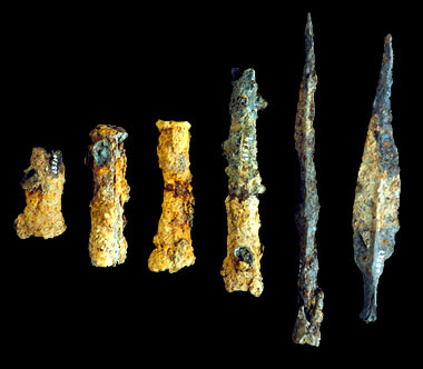 Seravezza, punte e puntali di lance