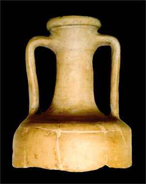 Marlia, anfora della tomba 4, parte superiore