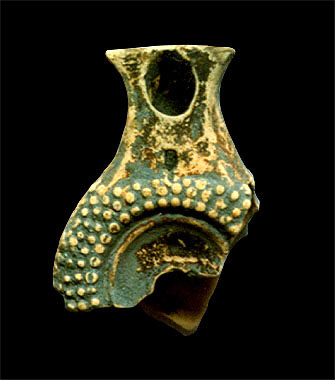 Capannori, lucerna frammentaria (I sec. a.C.)