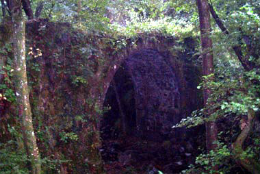 Il ponte visto da monte