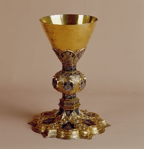 Barga, Museo Civico del Territorio Andrea Mordini. Calice in argento / Barga, Museo Civico del Territorio Andrea Mordini. Silver goblet