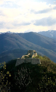 veduta del complesso fortificato