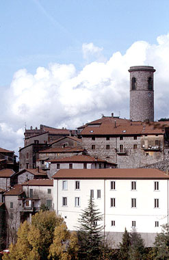 veduta del paese con la Torre