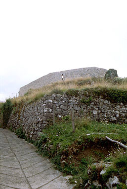 Gallicano, le mura della Rocca