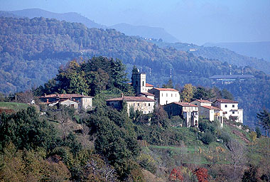 Gallicano, veduta del Borgo