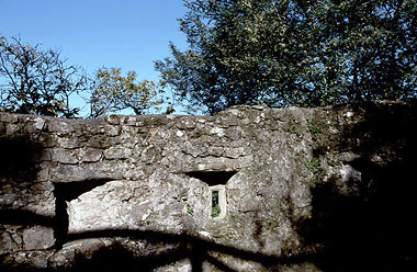 Gallicano,tratto di mura