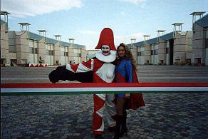 Inaugurazione della Cittadella del Carnevale con le maschere di Viareggio: Burlamacco e Ondina / (ENG) Inaugurazione della Cittadella del Carnevale con le maschere di Viareggio: Burlamacco e Ondina