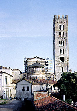 Lucca, abside di Lucca, San Frediano