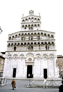 Lucca, facciata