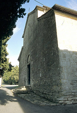 Monsagrati, Pescaglia, facciata