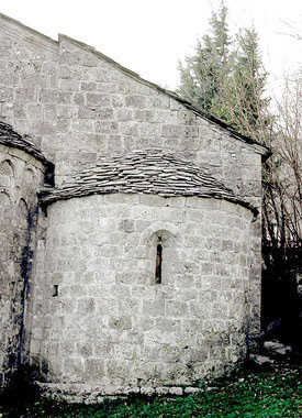 Vagli di Sotto, cappella della parte absidale