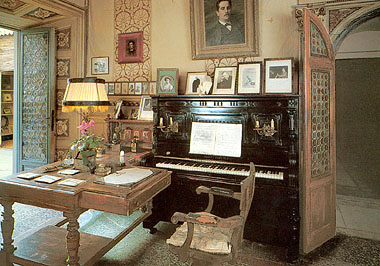 Viareggio, Torre del Lago, lo studio del maestro