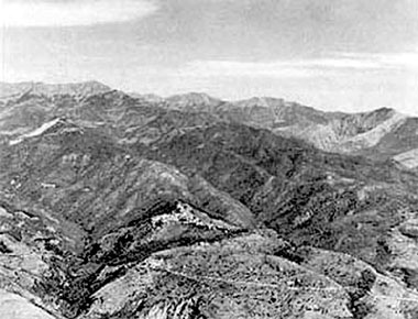 La Valle del Serchio ripresa dai fotografi militari americani nel 1944