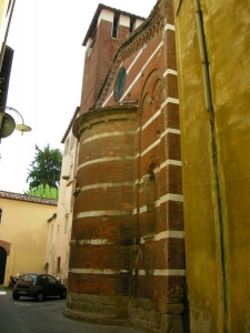 Lucca. Chiesa di Sant'Anastasio, abside