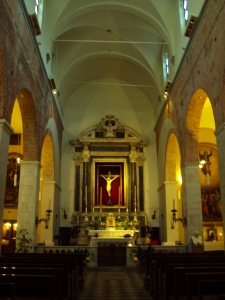Lucca. Chiesa di San Salvatore, interno