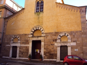 Lucca. Chiesa di San Salvatore, facciata