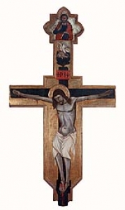 San Michele di Moriano (Lucca). Chiesa di San Michele (da San Lorenzo), croce dipinta