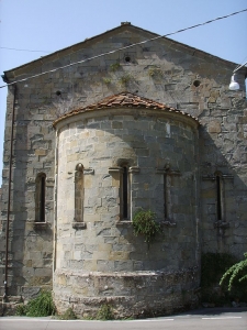 San Pancrazio (Lucca). Chiesa di San Pancrazio, abside