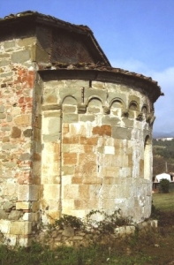 Marlia (Lucca). Chiesa di San Giusto alla Caipira, abside