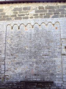 Coreglia Antelminelli (Lucca). Chiesa di San Martino, fianco settentrionale