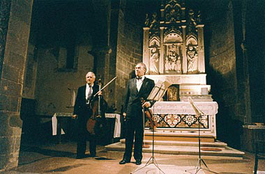Stagione dei concerti di Pieve a Elici - Marco Rizzi e Edoardo Strabbioli / Concert season in Pieve a Elici - Marco Rizzi e Edoardo Strabbioli