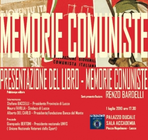Presentazione del libro "Memorie Comuniste" / Presentation of the book "Memorie Comuniste"