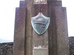 Parco dei Caduti, particolare dell'obelisco