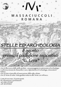 Stelle e archeologia. Alla ricerca delle stelle perdute / Stars and Archaeology
