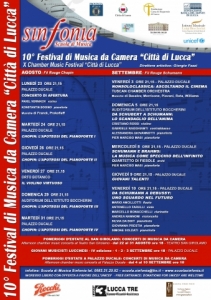 Festival Musica da camera "Città di Lucca" / Chamber Music Festival "Città di Lucca"