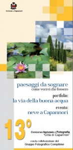 Mostra delle foto del Concorso Nazionale "Città di Capannori" / Exhibition of photographs from the National Competition "Città di Capannori"