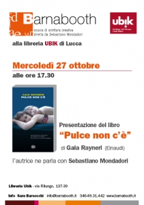 Presentazione del libro "Pulce non c'è" / Presentation of the novel novel “Pulce non c’è”