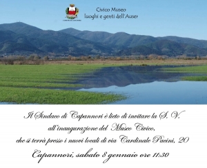 Inaugurazione del Museo Civico di Capannori / Inauguration of Museo Civico in Capannori