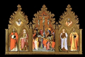 Incontri al museo. Il Trittico con la Crocifissione e santi di Spinello di Luca / Incontri al Museo - Il Trittico con la Crocifissione e santi di Spinello di Luca