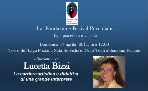 Incontro con Lucetta Bizzi / Meeting with Lucetta Bizzi
