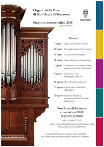 Festival dell'Organo della Pace di Sant'Anna di Stazzema - Jürgen Geiger