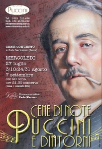 Divagazioni Jazz da Puccini ai Beatles - Cene di note. Puccini e dintorni / Divagazioni Jazz da Puccini ai Beatles -  Dinner and Concert