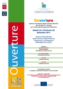 Ouverture - Apertura straordinaria della Fortezza di Mont’Alfonso / Ouverture - Mont’Alfonso Fortress Special Opening
