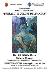 «Paesaggi e colori dell'anima» - Personale di Piero Cantagalli