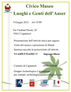 Presentazione delle attività estive per i ragazzi al Civico Museo Archeologico ed Etnografico / Summer activities for kids at the Archaeological Museum - Presentation