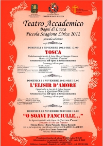 Piccola Stagione Lirica del Teatro Accademico - Tosca / Season of Teatro Accademico - Tosca
