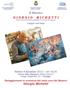 Festeggiamenti per il maestro Giorgio Michetti / Celebration of Giorgio Michetti